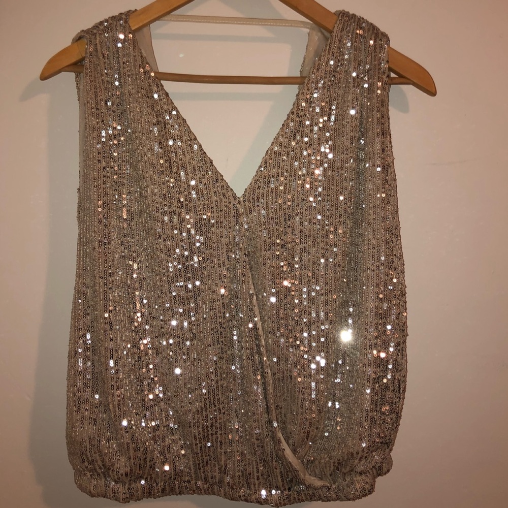From Palmer, Gold Short Sleeve. Size Medium